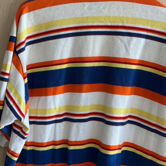 Vintage‎ Ralph Lauren Polo "BIG" Shirt Men's Big & Tall Striped Short Sleeve USA - Picture 5 of 6